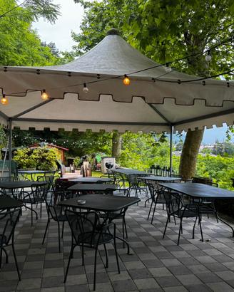 Gazebo 5x5 zincato e professionale