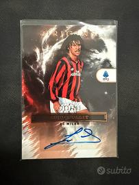 Ruud Gullit autografo /299 Milan serie A