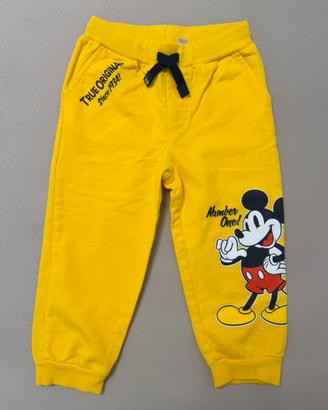 Topolino 1-2 anni pantalone tuta bamino/a