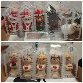 segnaposto Natale fatti a mano 