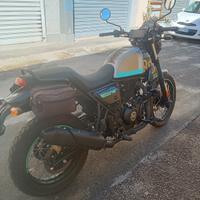 scram 411 , royal enfield