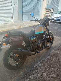 scram 411 , royal enfield