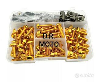 Kit viteria in ergal oro rossa blu verde