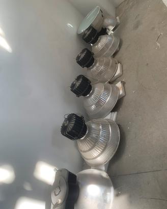 7 fari / lampade industriali