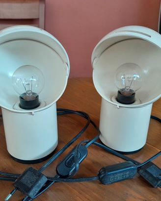 Coppia lampade da tavolo anni 70