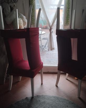 2 sedie imbottite ikea