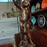 Scultura di bronzo Auguste Moreau 