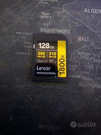 Lexar SDXC Professional 128GB 1800x UHS-II serie G