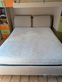 Letto contenitore e materasso sfoderabile