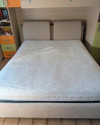 Letto contenitore e materasso sfoderabile