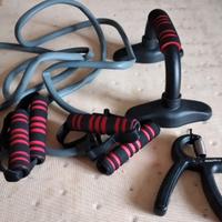 attrezzi per ginnastica 