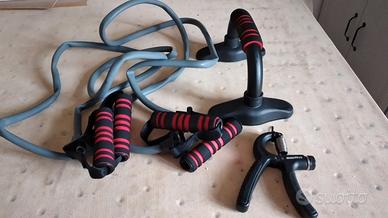 attrezzi per ginnastica 