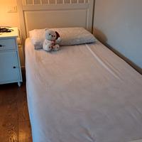 LETTO SINGOLO IKEA BIANCO