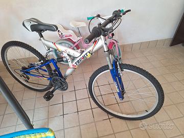 Bici Trinity e bici di Minnie per bambina