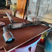 terminale di scarico sportivo 