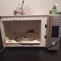 microonde Candy per pezzi ricambio perfettamente f