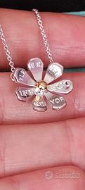 Tiffany collana argento oro