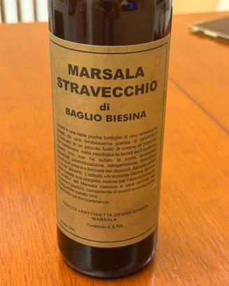 Marsala Stravecchio di Baglio Biesina annata 1956