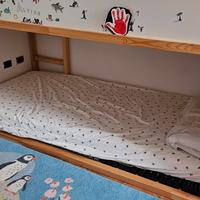 Letto a castello bambini ikea kura
