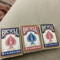 Bicycle standard red and blu