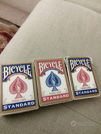 Bicycle standard red and blu