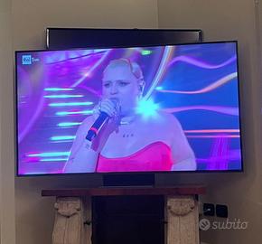 SMART TV LG65”QNED 4K 2024 COME NUOVO+STAFFA MURO