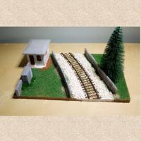 Diorama artigianale ferroviario 1:87