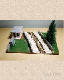 Diorama artigianale ferroviario 1:87