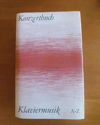 Konzertbuch Klaviermusik  A-Z