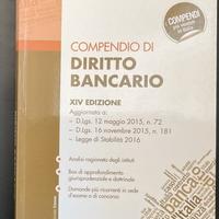 Compendio di diritto bancario  14 ed 9788891409614