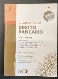 Compendio di diritto bancario  14 ed 9788891409614