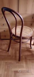 sedia THONET e sedia a dondolo