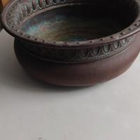 fioriera/porta riviste di rame '70