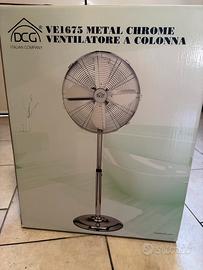 Ventilatore a colonna di metallo