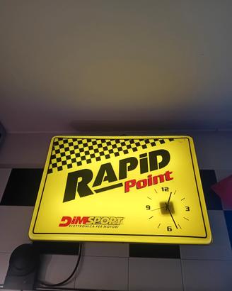 orologio insegna Rapid Point