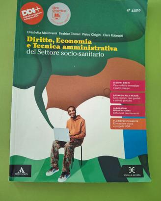 Diritto economia e tecnica amministrativa,  4 anno