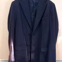 Cappotto da uomo lana blu