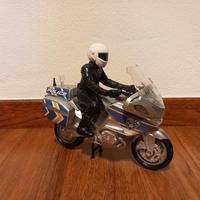 Motocicletta giocattolo polizia