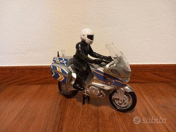 Motocicletta giocattolo polizia