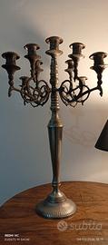 candelabro argento indiano 