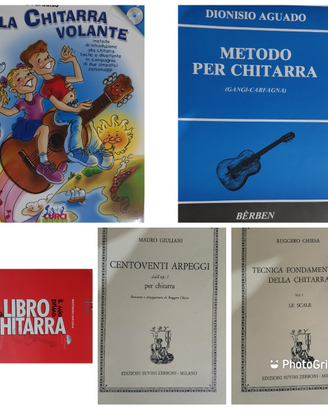 Libri metodo chitarra
