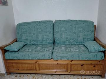 tavolo, panca, divano, credenza in pino russo