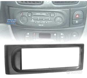CORNICE NERA RADIO 1-DIN PER RENAULT MEGANE I SCEN