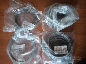 Cavo Ethernet LAN RJ45 flat Grigio cat6 1-2-3 m