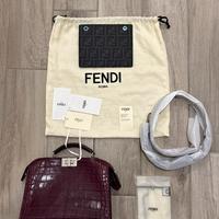 Fendi Peekaboo in coccodrillo