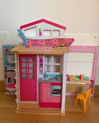 Casa vacanze portatile di Barbie