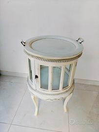 Vetrinetta da soggiorno Bar porta bevande shabby