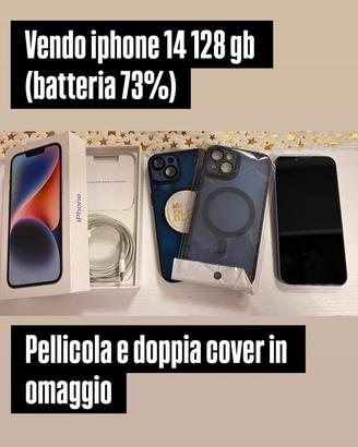Iphone 14 128 GB come nuovo con accessori