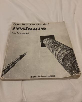 Teoria e storia del restauro