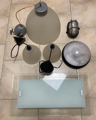 Vari lampadari/plafoniera